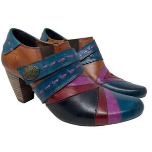 Elite by Corkys Booty Pyramid Collection Sawtooth Ankle Boots Size 11